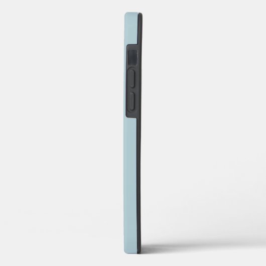 MONOGRAM BLUE STRIPED iPHONE FALL Case-Mate iPhone Hülle (Rückseite / Links)