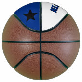 Monogram Blue, White and Black Basketball (Rechts)