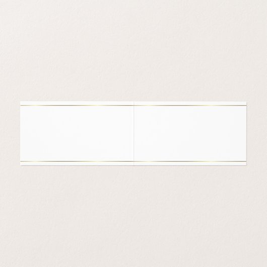 Monogram Blush Pink Gold Clean Template Moderne Visitenkarten (Innenseite Aufgefaltet)