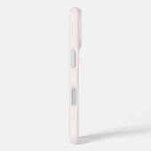 Monogram Blush Pink Moderne Minimalistische Femini Case-Mate iPhone Hülle (Rückseite / Rechts)