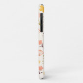 Monogram Boho Blume iPhone Case (Hinten/Links)