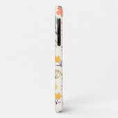 Monogram Boho Blume iPhone Case (Hinten/Links)