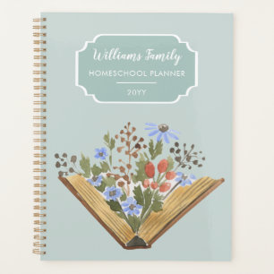Monogram Book Blume Familienplaner Planer