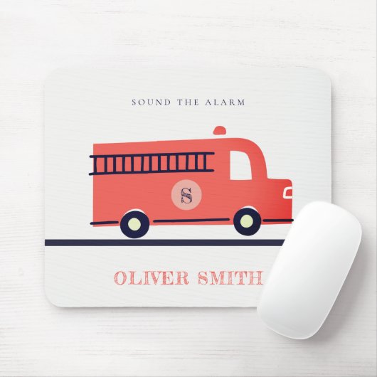 Monogram-Boys für den niedlichen Motor der roten M Mousepad (Mit Mouse)