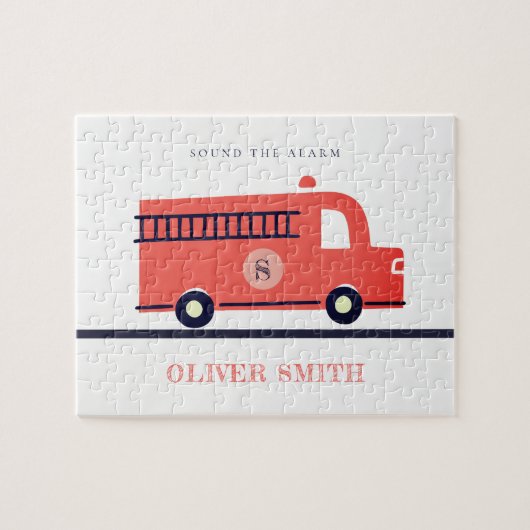 Monogram-Boys für den niedlichen Motor der roten M Puzzle (Horizontal)