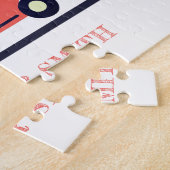 Monogram-Boys für den niedlichen Motor der roten M Puzzle (Seite)