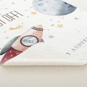 Monogram Boys für niedliche Raumsonden Sherpadecke (3/4)