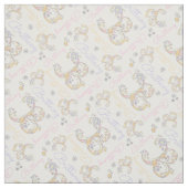 Monogram Bretagne Letter b name Stoff (Muster)