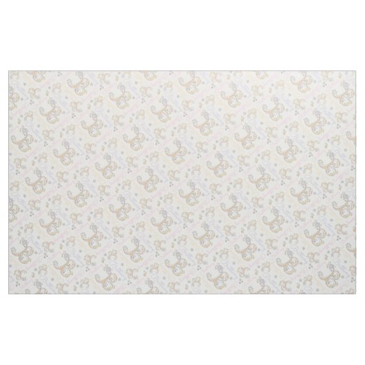 Monogram Bretagne Letter b name Stoff (Fat Quarter (45,7 x 55,9 cm))