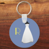 Monogram Bridesmaid Schlüsselanhänger (Vorderseite)