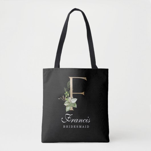 Monogram Bridesmaid-Tasche Tasche (Vorderseite)