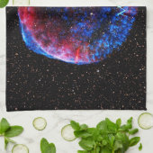 Monogram Brightest Supernova-Weltraumbild Geschirrtuch (Gefaltet)