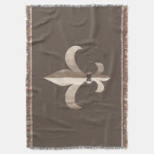 Monogram Browns Strip-Lilie Decke (Vorderseite Vertikal)
