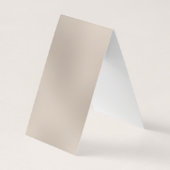 Monogram Browny Beige Black Manager Business Card Visitenkarten (Rückseite)