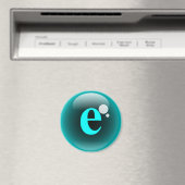 Monogram Bubble E Magnet (In Situ (Geschirrspüler))