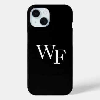 Monogram Business iPhone 15 Hülle