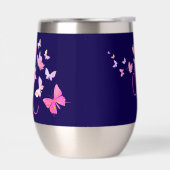 Monogram Butterfly Blue Pink (Links)