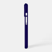 Monogram Butterfly Blue Pink iPhone 16 Hülle (Linke Seite)