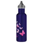 Monogram Butterfly Edelstahlflasche (Rechts)