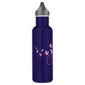 Monogram Butterfly Edelstahlflasche (Links)