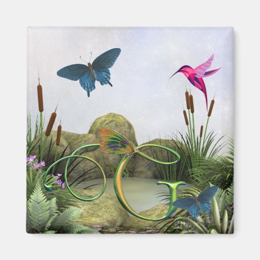 Monogram Butterfly Magnet Fantasy G (Vorne)