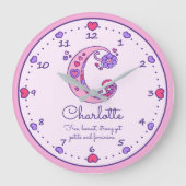 Monogram C Charlotte Herzname bedeutet Uhr (Vorderseite)