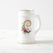 Monogram C Gift-Tasse Bierglas (VorderseiteRechts)