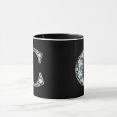 Monogram C Imitate Diamond Tasse (Zentrum)
