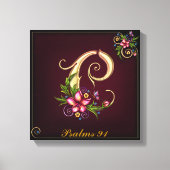 Monogram C Premium Wrapped Canvas (Gloss) Leinwanddruck (Vorderseite)