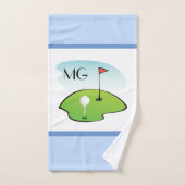 Monogram Cartoon Golf Bad Handtuch (Handtuch)