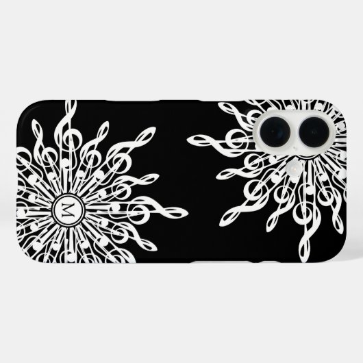 Monogram Case-Mate iPhone Hülle (Rückseite (Horizontal))