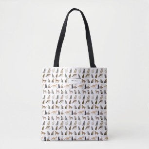 Monogram Cat Breeds Tasche