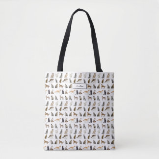 Monogram Cat Breeds Tasche