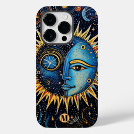 Monogram Celestial Solar System Showcase Case-Mate iPhone 14 Pro Hülle