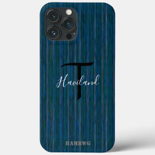 Monogram Cell Phone Case HAMbyWG - Aquamarin