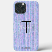 Monogram Cell Phone Case HAMbyWG - Lilac (Rückseite)