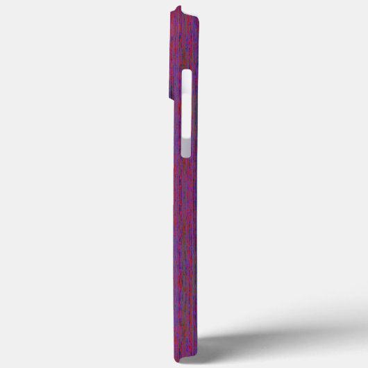 Monogram Cell Phone Case HAMbyWG - Plum (Rückseite / Links)