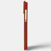 Monogram Cell Phone Case HAMbyWG - Red (Rückseite / Links)