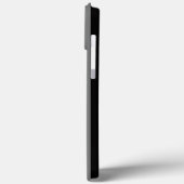 Monogram Cell Phone Case HAMbyWG - Schwarz & Grau (Rückseite / Links)