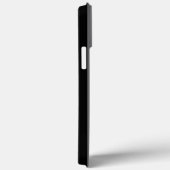 Monogram Cell Phone Case HAMbyWG - Schwarz & Grau (Rückseite / Rechts)