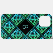 Monogram Celtic Knot iPhone 13 Pro Max Case (Rückseite (Horizontal))