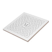 Monogram Celtic Knot Irish Scottish Welsh Fliese (Seite)