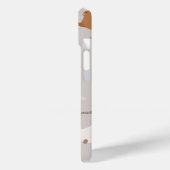 Monogram Charming Cat Pattern Cat Lovers Case-Mate iPhone Hülle (Rückseite / Links)