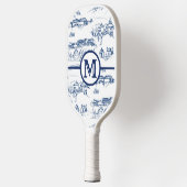 Monogram Chattanooga Blue Toile Pickleball Paddle (Links)