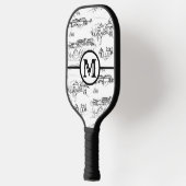 Monogram Chattanooga Toile Pickleball Paddle (Links)