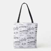 Monogram Chattanooga Toile Tote Bag Tasche (Rückseite)
