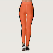 Monogram Cheerleader Orange Leggings (Rückseite)