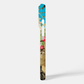 Monogram Cherry Blossom Love Bird Chandelier Case-Mate iPhone Hülle (Rückseite / Links)