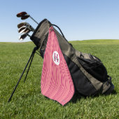 Monogram Cherry Line Monogram Golf Towel HAMbWG Golfhandtuch (Gras)