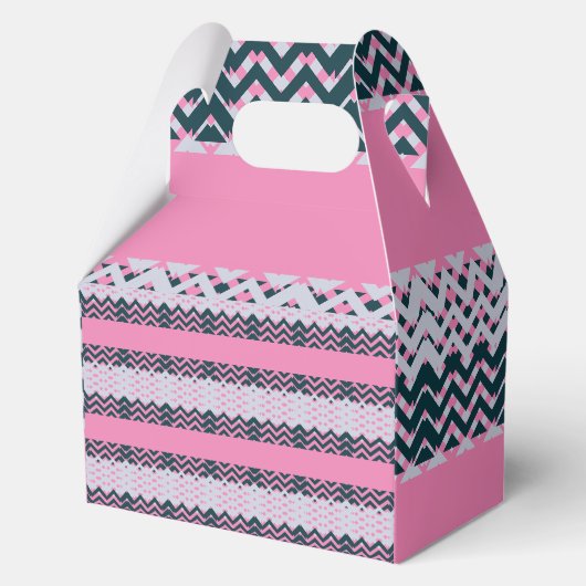 Monogram Chic Groovy Geschenkschachtel (Vorderseite)